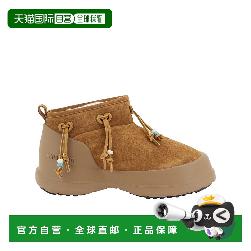 香港直邮Moon Boot 低帮珠饰靴 80D2480100