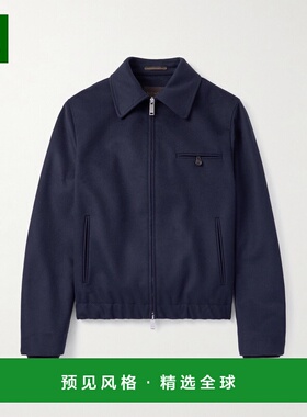 1h可退 香港直邮Slowear 男士 初剪羊毛混纺短夹克 63M211M464382