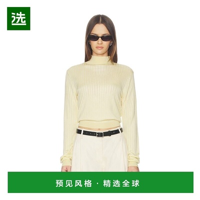 1h可退 香港直邮Frame Denim 女士 短款合身高领上衣 WP26KSW009