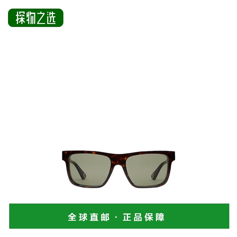 自营Gucci 徽标细节太阳镜 778364J07512382古驰偏光镜