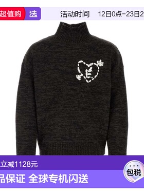 1h可退 香港直邮Études 男士 高领毛衣 H23MM612K00270BLACKBROWN