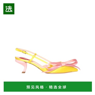 77I 香港直邮Roger Bow绸缎高跟鞋 Virgule I9S001 Vivier