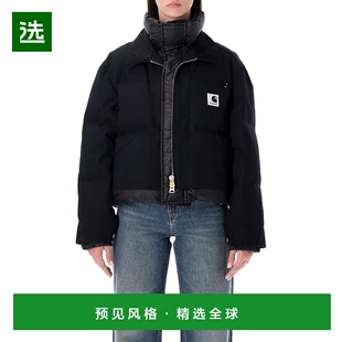 香港直邮Sacai 女士 X Carhartt WIP Logo 貼片羽絨服 2508083