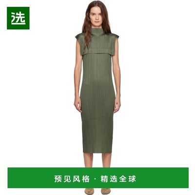 1h可退 香港直邮Pleats Please Issey Miyake 女士 绿色 June Mon