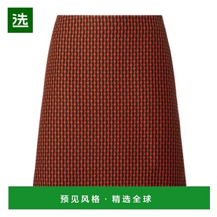 香港直邮Fendi FQ7703AYN3包臀裙 圆点半身裙