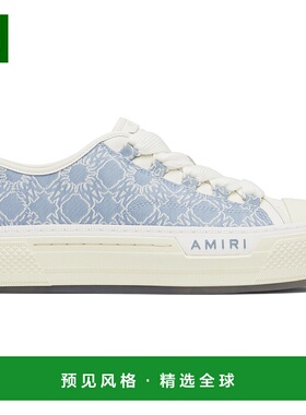 1h可退 香港直邮AMIRI 男士 蓝色 & 白色 MA Quad Court Low 运动