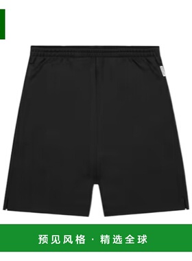 香港直邮Represent 男士短裤 INM4670001 AW2024 黑色 弹性腰短裤