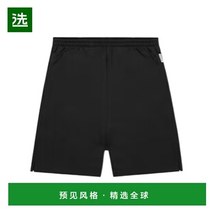 香港直邮Represent 男士短裤 INM4670001 AW2024 黑色 弹性腰短裤