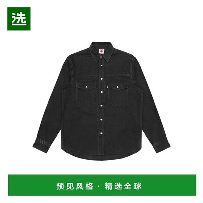 1h可退 香港直邮ICECREAM 男士 黑色衬衫 ICD2520 black黑色 舒适