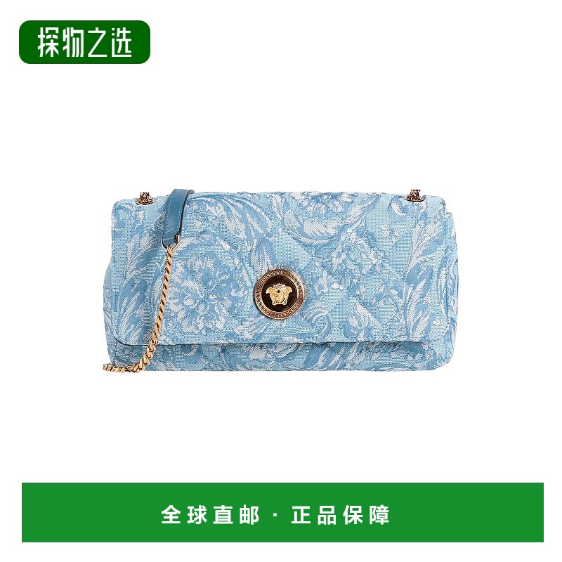 1h可退 香港直邮Versace 范思哲 女士 Bags 斜挎包 blue蓝色 舒适