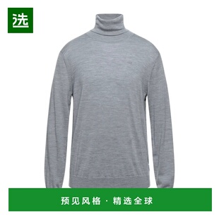 1h可退 香港直邮Armani Exchange 男士 高领上衣 grey灰色 舒适时
