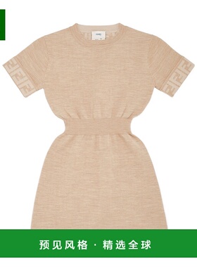 香港直邮Fendi 针织儿童连衣裙 JFG140AOBL