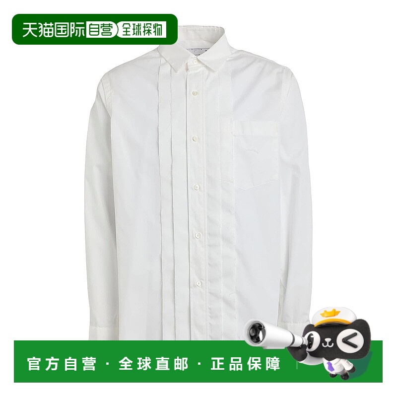 1h可退 香港直邮Sacai 男士 纯色衬衫 white白色 舒适时尚