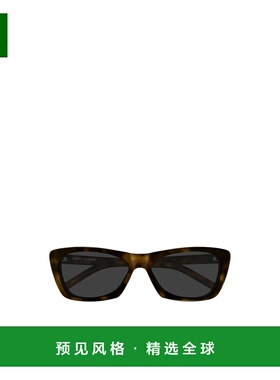 香港直邮SAINT LAURENT 女士太阳镜 SL613007 AW2025 黑色 全框太