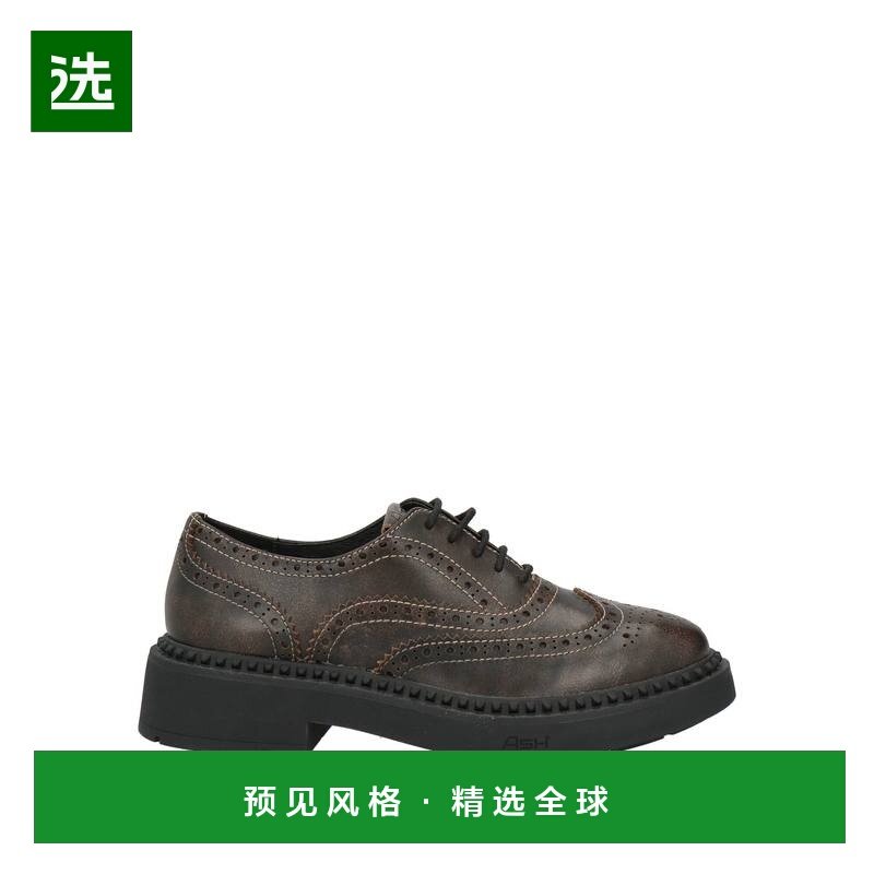 1h可退 香港直邮Ash 艾熙 女士 绑带鞋 brown棕色 舒适时尚,女鞋,浅口单鞋,淘宝优惠券,粉丝福利购,淘宝优惠卷