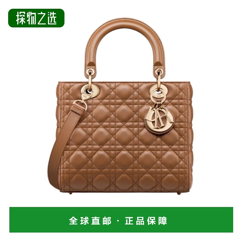 香港直邮Dior 中号Lady Dior单肩包 M0565ONGE