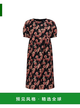 香港直邮R13 女士连衣裙 R13WR475R709A0ROSESONBLACK SS2026