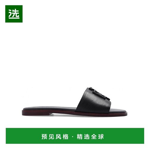 香港直邮Tory Burch 徽标平底拖鞋 88784