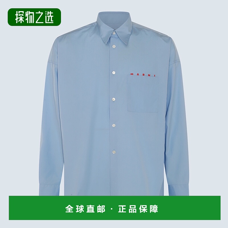 1h可退 欧洲直邮MARNI 男士衬衫 CUMU0061P2USCT88L2B50长袖