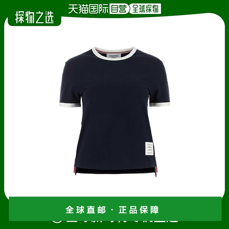 1h可退 欧洲直邮THOM BROWNE 女士T恤FJS075A00042415