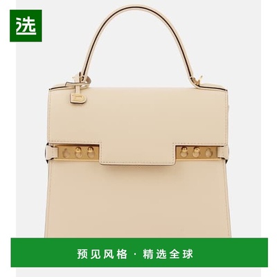 1h可退 香港直邮Delvaux 帝丽芙 女士 Tempête PM 皮革手提包