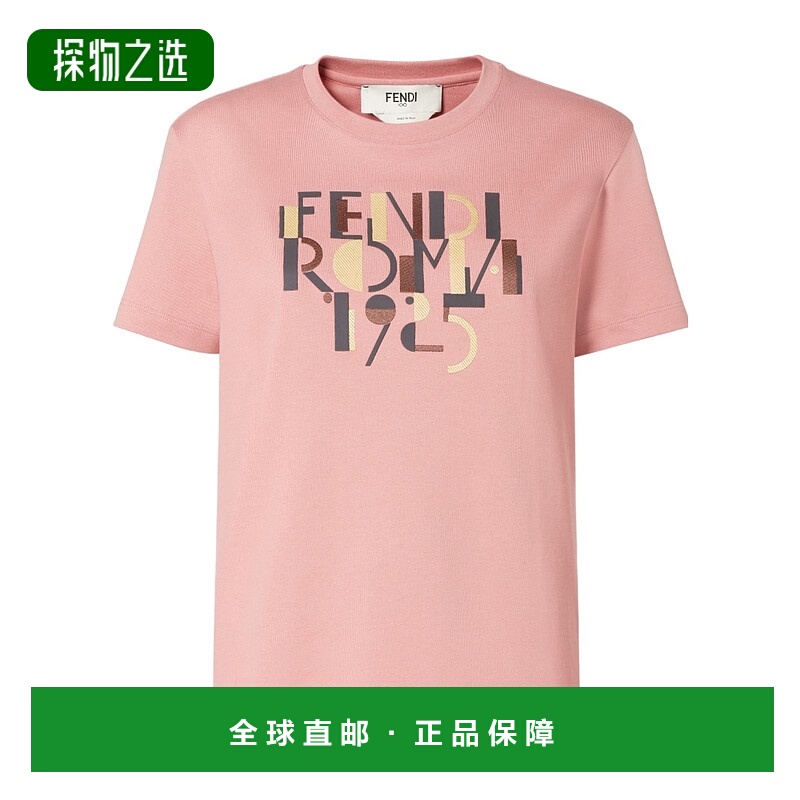 香港直邮Fendi 圆领T恤 FS7254AVF9短袖