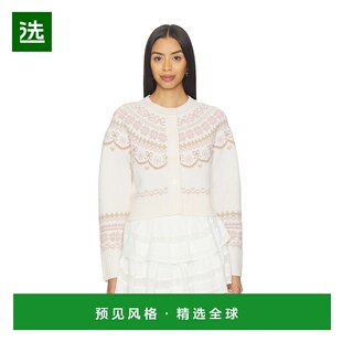 1h可退 香港直邮LOVESHACKFANCY 女士 Shantae 针织开衫 K1749295