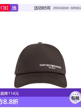 香港直邮Emporio Armani 徽标棒球帽 EM003742AF18167阿玛尼
