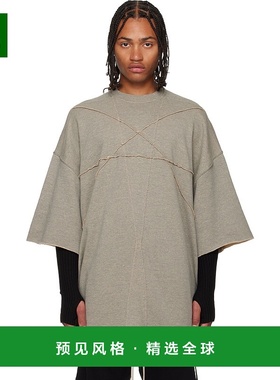 1h可退 香港直邮rick owens 瑞克·欧文斯 DRKSHDW 男士 灰色 Con