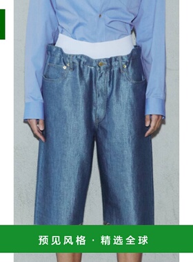 香港直邮DARKPARK 女士短裤 WTR72DBL17W028 SS2025 蓝色