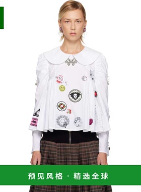 1h可退 香港直邮Chopova Lowena 女士 白色 Alibi 上装 2316