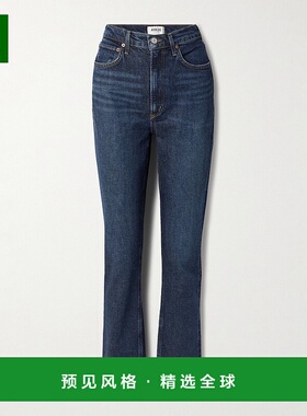 香港直邮1h可退 AGOLDE 女士 高腰瘦腿直筒有机牛仔裤 A9096B1456