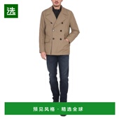 浅棕色 香港直邮FAY PEACO NAM07450450ULCC805 AW2022 男士 大衣