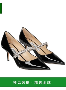香港直邮 Jimmy Choo Bing 晶饰高跟鞋 BINGPUMP65PAT