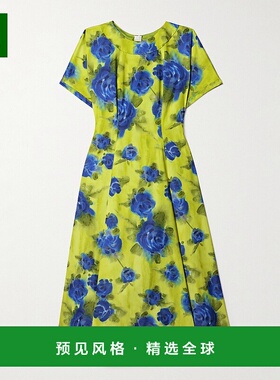 1h可退 香港直邮Marni 玛尼 女士 中长连衣裙 ABMA1162A0IDV15