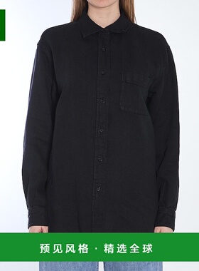 香港直邮The Row 女士 长袖衬衫 8740W3654 black黑色 舒适时尚