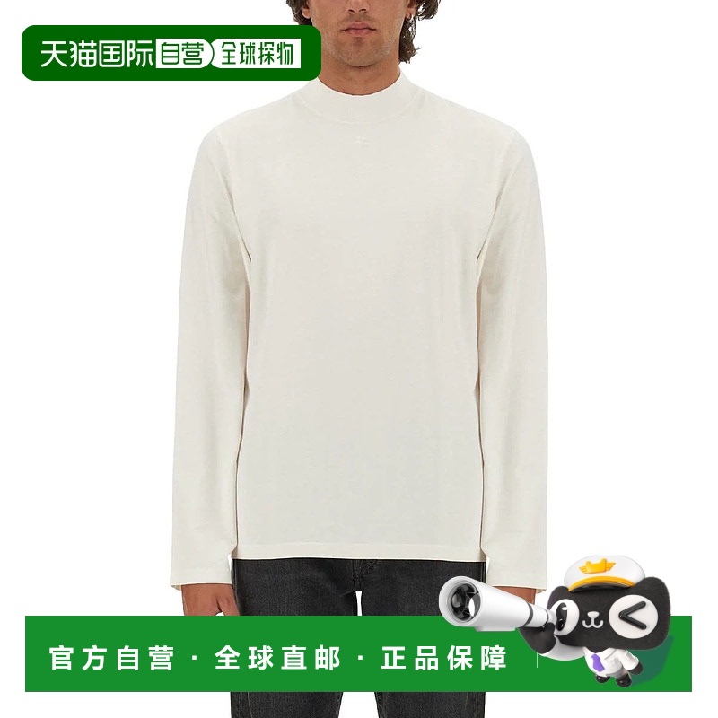 1h可退 欧洲直邮COURREGES 男士T恤324JTS152JS01070079