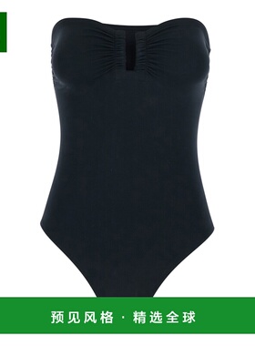 1h可退 香港直邮ERES 女士 'Cassiopee' Front Ruches 黑色无袖高