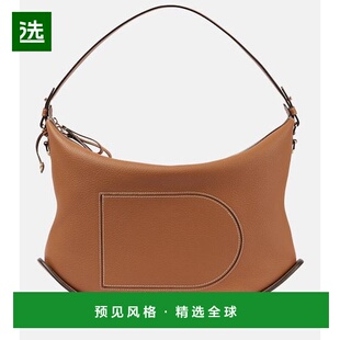 1h可退 香港直邮Delvaux 帝丽芙 女士 Pin XL 飘带皮革肩包