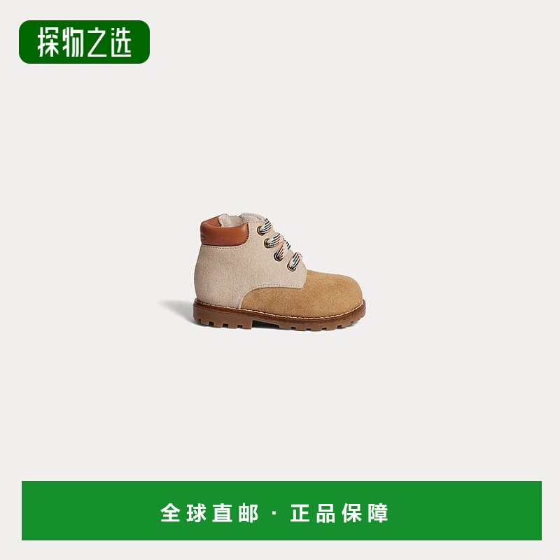 自营欧洲直邮Bonpoint小樱桃 Diego皮质学步鞋