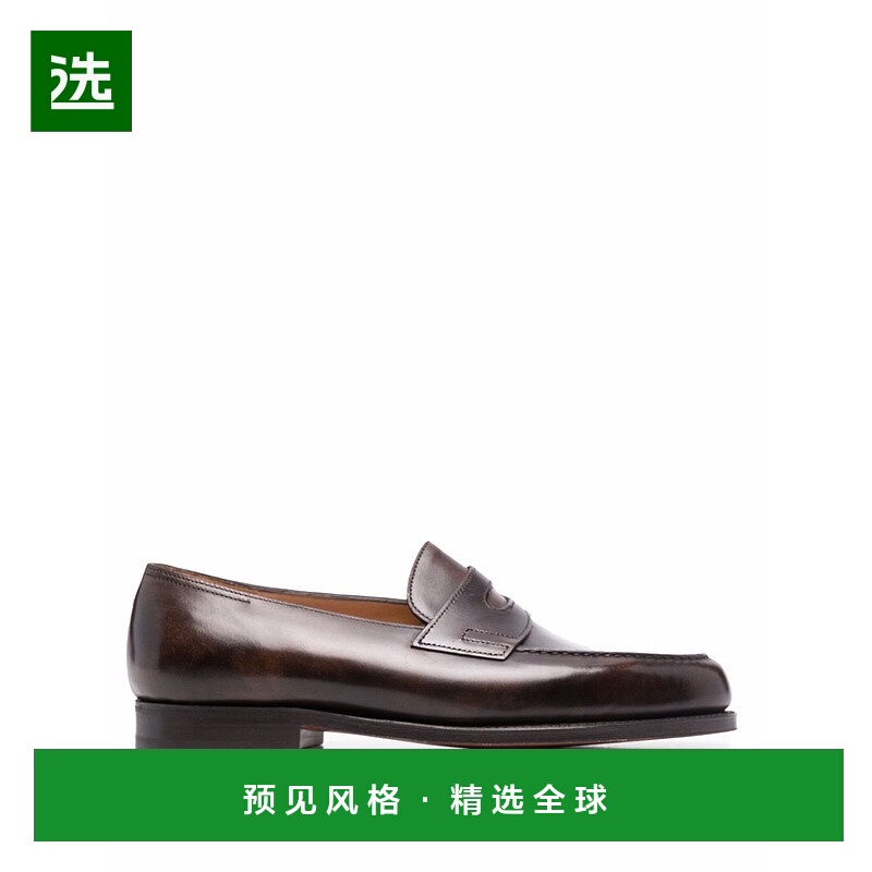 1h可退 香港直邮John Lobb 男士 棕色平底鞋 309181L2Y brown棕色