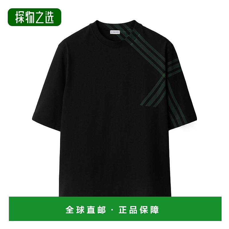 香港直邮Burberry 徽标短袖T恤 80846841博柏利印花新款