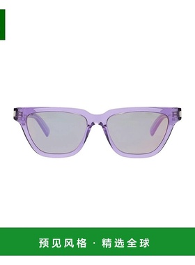 1h可退 香港直邮Saint Laurent 圣罗兰 女士 太阳眼镜 purple紫色