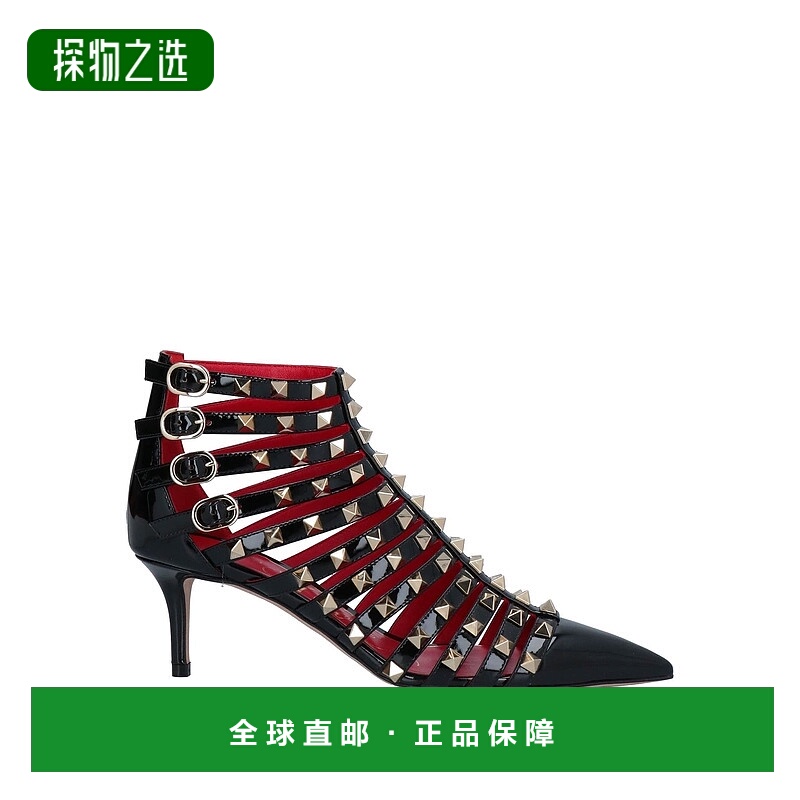 香港直邮valentino 华伦天奴 女士 脚踝靴 black黑色 舒适时尚