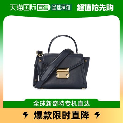 香港直邮Michael Kors 海军蓝迷你徽标手提包 30T8GXIM1L ADMIRAL