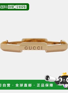 1h可退 香港直邮Gucci 古驰 女士 to Love 链环18K金戒指 000919