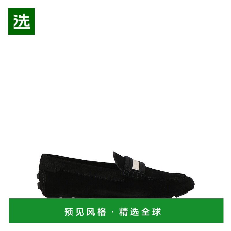1h可退 香港直邮Bally 巴利 男士 乐福鞋 black黑色 舒适时尚