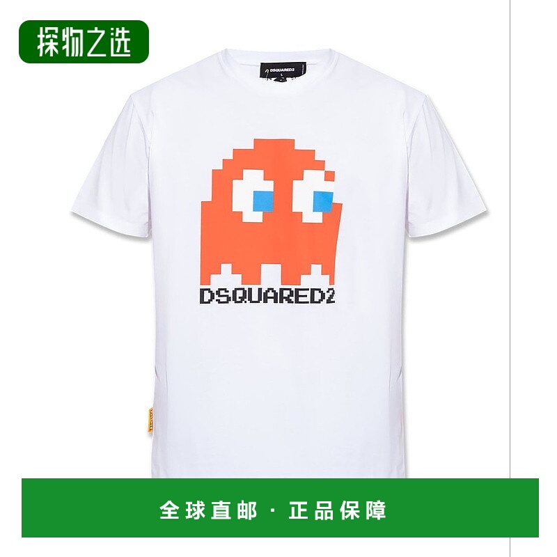 1h可退 香港直邮Dsquared2 二次方 男士 短袖T恤 S71GD1351S23009
