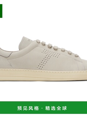 1h可退 香港直邮Tom Ford 汤姆·福特 男士 灰色 Nubuck Warwick