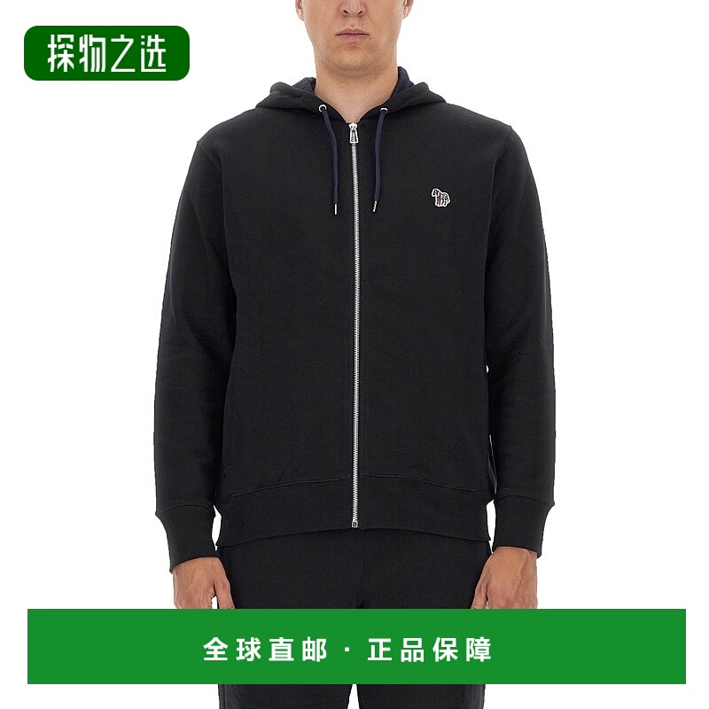 香港直邮Paul Smith 男士 斑马纹拼缀运动衫 M2R360RKZEBRA79